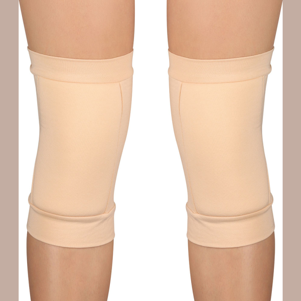 Наколенники для гимнастики и танцев INDIGO SM-113-B, р. L, бежевый
