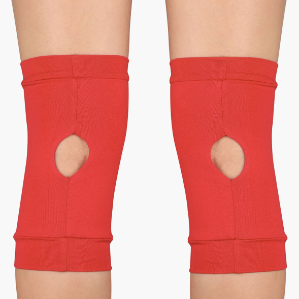 Наколенники для гимнастики и танцев INDIGO SM-113-B, р. L, бежевый