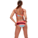 Купальник SPEEDO Womens Printed Adjustable Thinstrap 2 Piece 8-00308314497, размер 30, российский размер 42, полиэстер, эластан, мултикол
