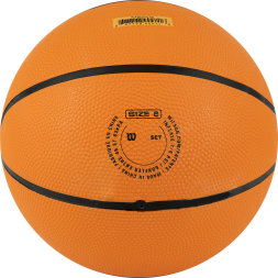 Мяч баскетбольный WILSON GAMEBREAKER BSKT OR, WTB0050XB6, размер 6