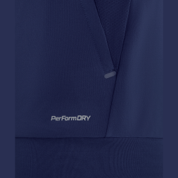 Джемпер тренировочный на молнии JÖGEL PREMIER PerFormDRY Training FZ Jacket, темно-синий