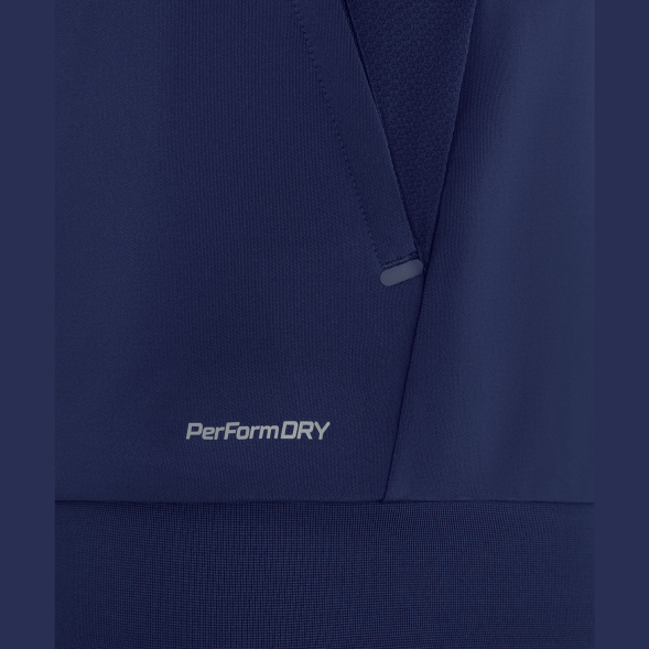 Джемпер тренировочный на молнии JÖGEL PREMIER PerFormDRY Training FZ Jacket, темно-синий