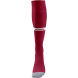 Гетры футбольные JÖGEL CAMP ADVANCED SOCKS, гранатовый/белый