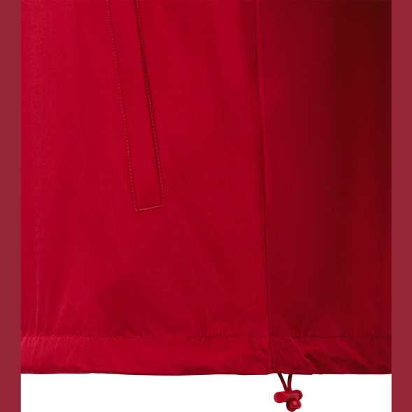 Куртка ветрозащитная JÖGEL CAMP Rain Jacket, красный, детский