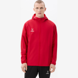 Куртка ветрозащитная JÖGEL CAMP Rain Jacket, красный, детский