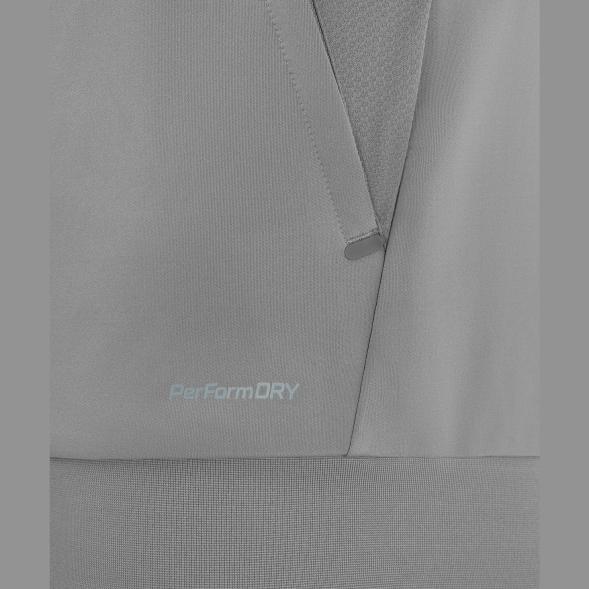 Джемпер тренировочный на молнии JÖGEL PREMIER PerFormDRY Training FZ Jacket, серый