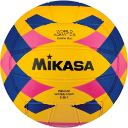 Мяч для водного поло MIKASA WP440C, размер 4, World Aquatics Approved