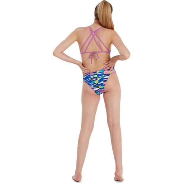 Купальник SPEEDO Rainbow Ripple Allover Freestyler, 8-11714G806, размер 38, российский размер 50, полиэстер, ПБТ