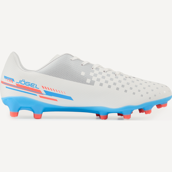 Бутсы футбольные JÖGEL Evofly FG Talant White/blue