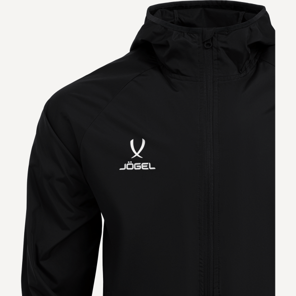 Куртка ветрозащитная JÖGEL CAMP Rain Jacket, черный