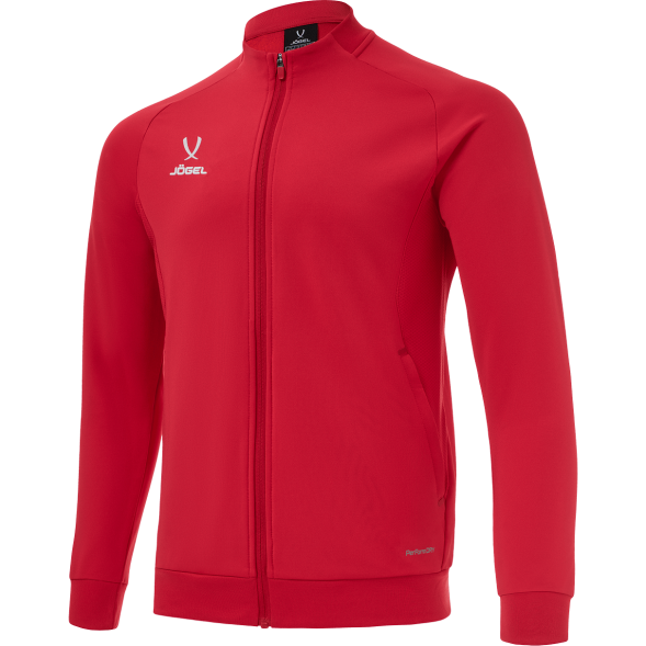 Джемпер тренировочный на молнии JÖGEL PREMIER PerFormDRY Training FZ Jacket, красный