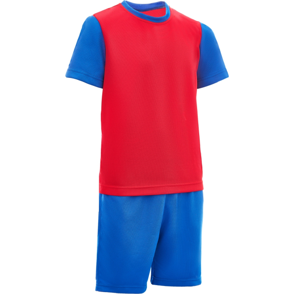 Форма футб. игровая TORRES Sport Junior, FJ-1022-06-128, рост 128 см, полиэстер, васильково-белый