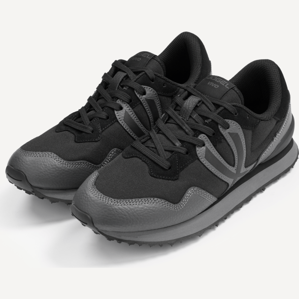 Кроссовки спортивные JÖGEL Vivo, черный/серый