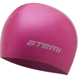 Шапочка для плавания Atemi, тонкий силикон,фиолетовый, TC403