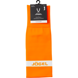 Гетры футбольные JÖGEL CAMP ADVANCED SOCKS, оранжевый/белый