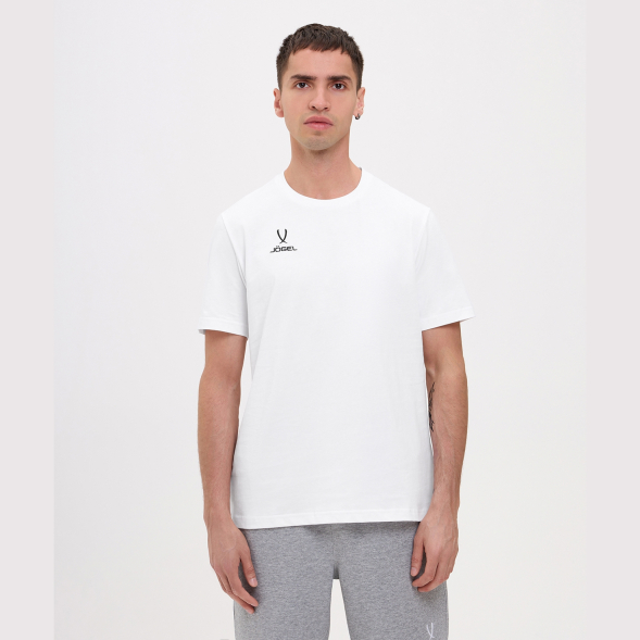 Футболка повседневная JÖGEL Essentials Cotton Tee, белый