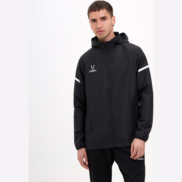 Куртка ветрозащитная JÖGEL CAMP 2 Rain Jacket, черный