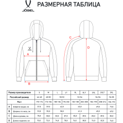 УЦЕНКА Худи JÖGEL ESSENTIAL Club Cotton Zip Hoodie, темно-синий
