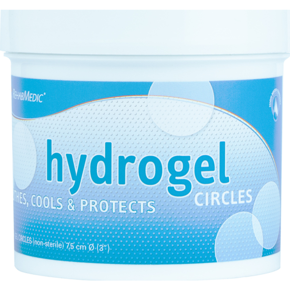 Гидрогелевые пластыри Rehab Second Skin Circles, RMB10603, 7.5см, 48шт