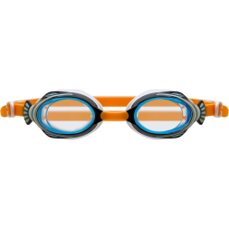 Очки детские для плав.TORRES Fish Kids, SW-32522OR, голубые.линзы,бело-ч.оправа, раздв. рег.ремешок