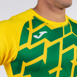 Футболка с коротким рукавом PERFORMANCE RUGBY Желтый-зеленый