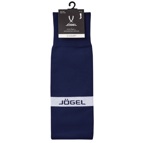 Гетры футбольные JÖGEL CAMP ADVANCED SOCKS, темно-синий/белый