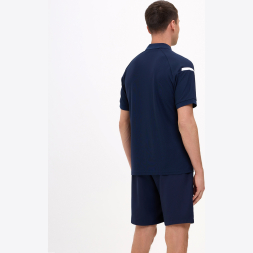 Поло JÖGEL CAMP 2 Poly Polo, темно-синий