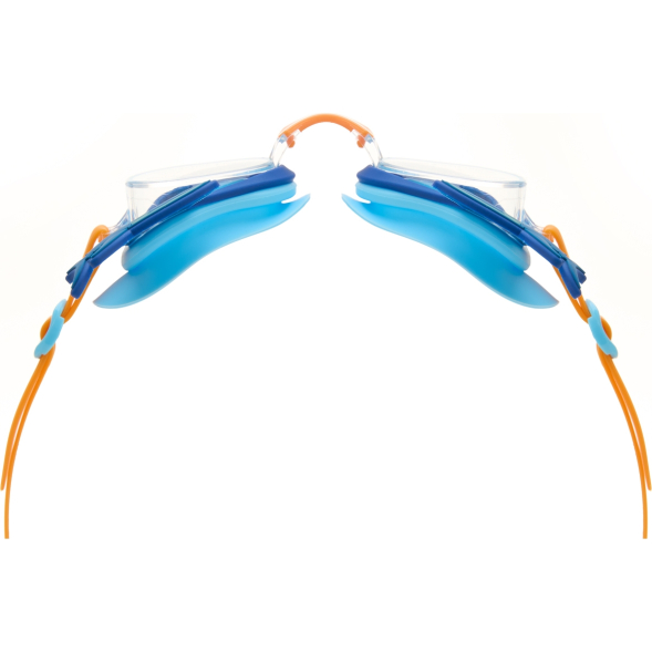 Очки детские для плав.TORRES Fun Kids, SW-32524BL, прозрач.линзы,синяя оправа, широкий рег.ремешок