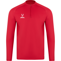 Джемпер тренировочный JÖGEL PREMIER PerFormDRY Training 1/4 Zip Top, красный