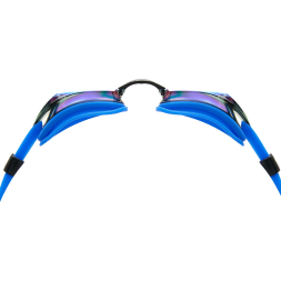 Очки для плав.TORRES Pro, SW-32518MR, зерк.линзы.,синяя оправа,дв.рег.ремешок