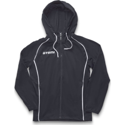 Толстовка парадная с капюшоном детская ATEMI, цв.черный, арт.AJKT-002JSS23-BLK (128)