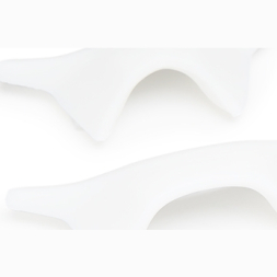 Очки для плав.TORRES Pro, SW-32520MR, зерк.линзы.,белая оправа,дв.рег.ремешок