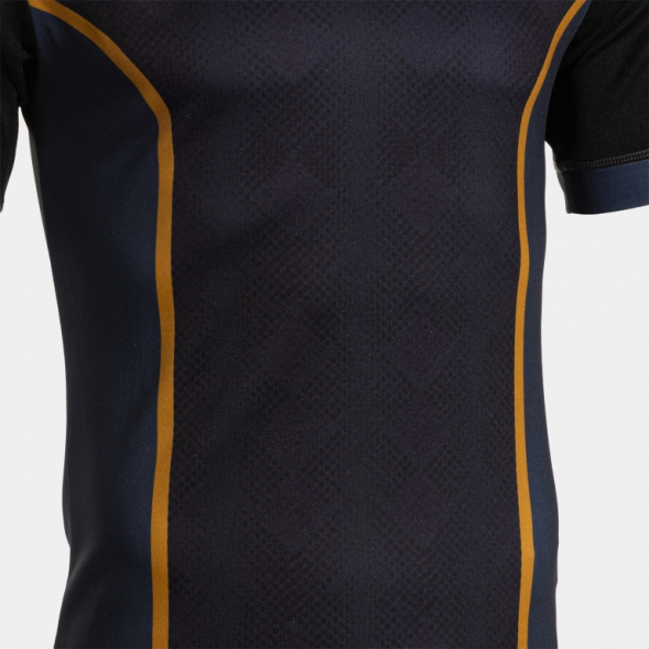 Регбийка JOMA CAMISETA MANGA CORTA MYSKIN III NEGRO ANTRACITA