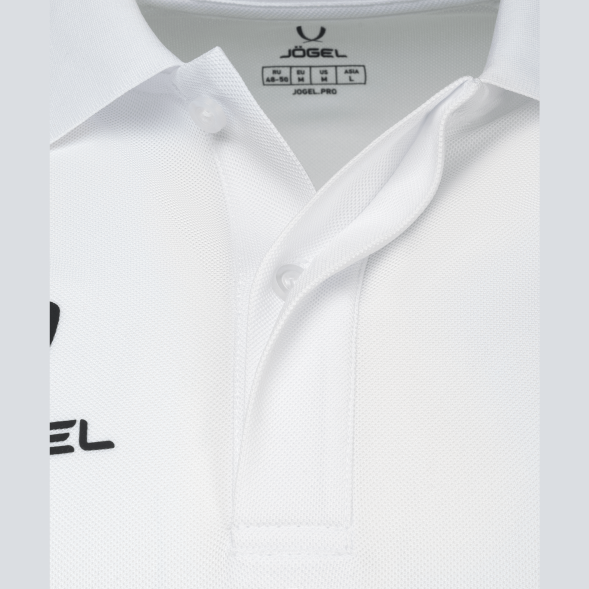 Поло JÖGEL CAMP 2 Poly Polo, белый
