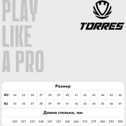 Бутсы зальные детcкие TORRES LIDER, TS14624291-32, р.32, белый