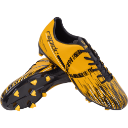 БЕЗ УПАКОВКИ Бутсы футбольные JÖGEL Rapido FG Yellow/black