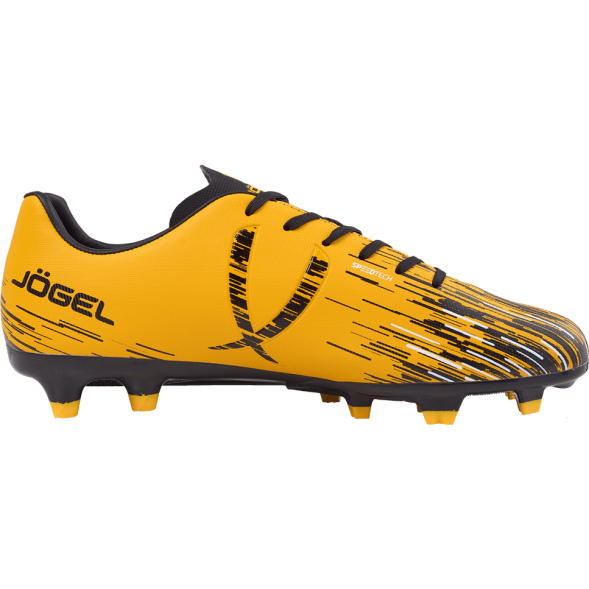 БЕЗ УПАКОВКИ Бутсы футбольные JÖGEL Rapido FG Yellow/black