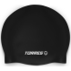 Шапочка для плав. TORRES, SW-12507BK, черный, силикон