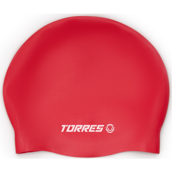 Шапочка для плав. TORRES, SW-12507BK, черный, силикон