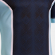 Регбийка JOMA CAMISETA MANGA CORTA MYSKIN III DARK NAVY CELESTE