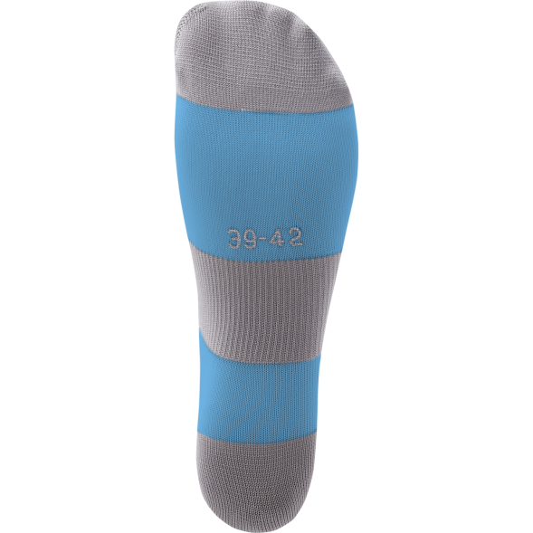 Гетры футбольные JÖGEL CAMP BASIC SOCKS, голубой/белый