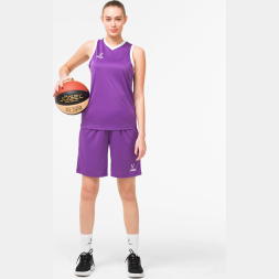 Шорты баскетбольные JÖGEL CAMP Basic, фиолетовый