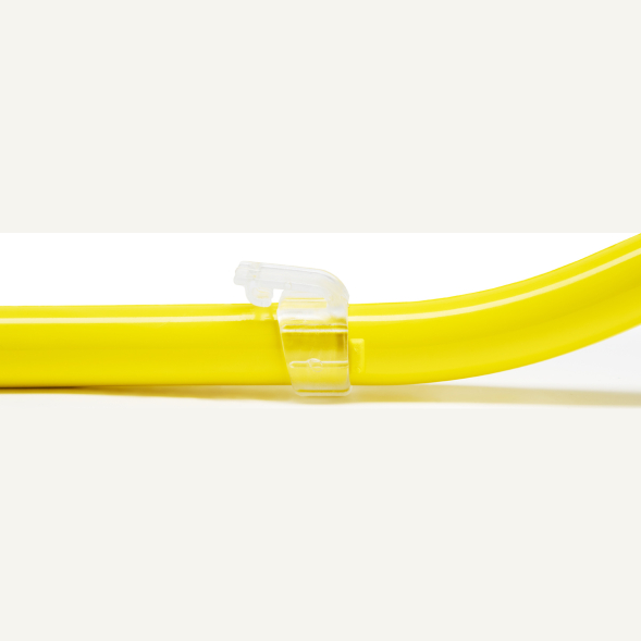 Трубка плавательная Salvas Fizzy Snorkel, DA137T0BTSTS, р. L