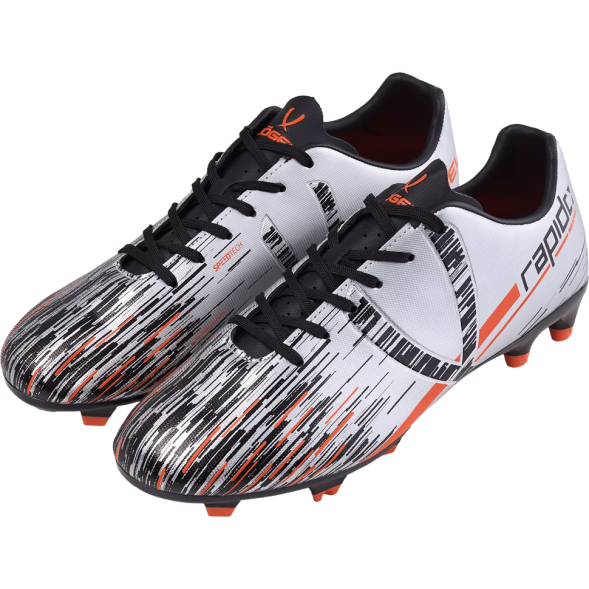 БЕЗ УПАКОВКИ Бутсы футбольные JÖGEL Rapido FG Silver/black