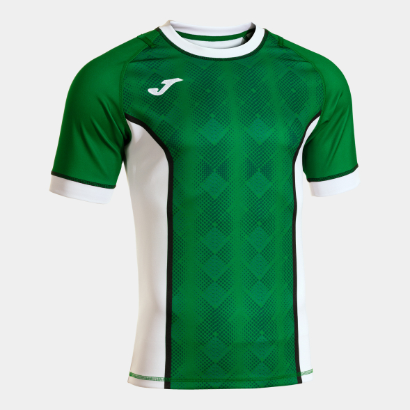 Регбийка JOMA CAMISETA MANGA CORTA MYSKIN III VERDE BLANCO