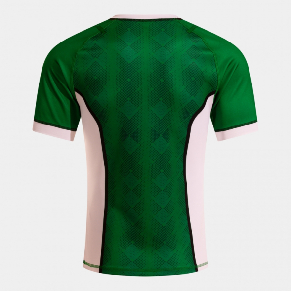 Регбийка JOMA CAMISETA MANGA CORTA MYSKIN III VERDE BLANCO