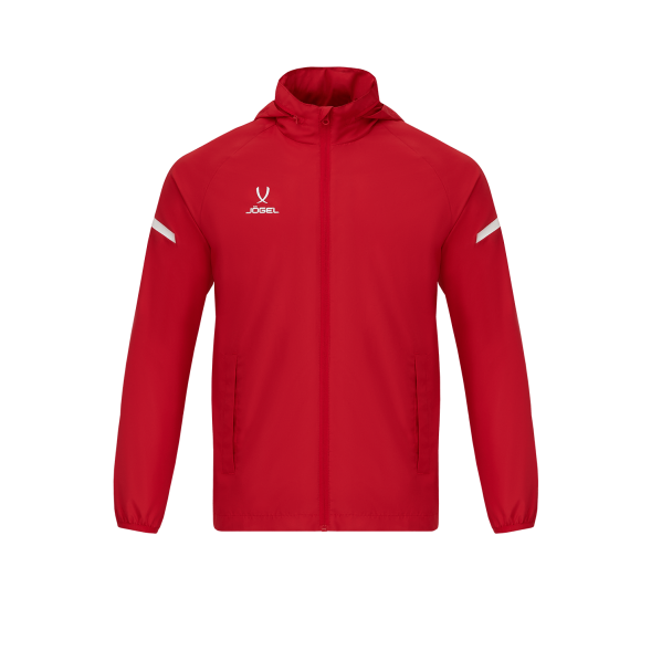 Куртка ветрозащитная JÖGEL CAMP 2 Rain Jacket, красный, детский