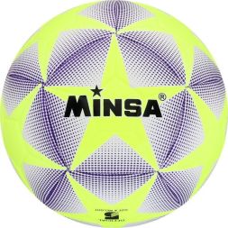 Мяч футбольный MINSA, TPU, машинная сшивка, 12 панелей, р. 5