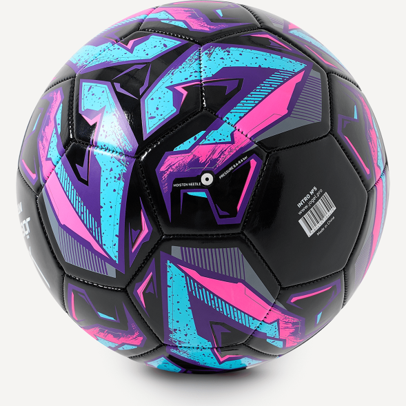 Мяч футбольный JÖGEL Intro №5, черный