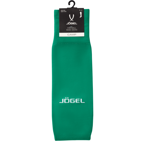 Гетры футбольные JÖGEL CAMP BASIC SOCKS, зеленый/серый/белый